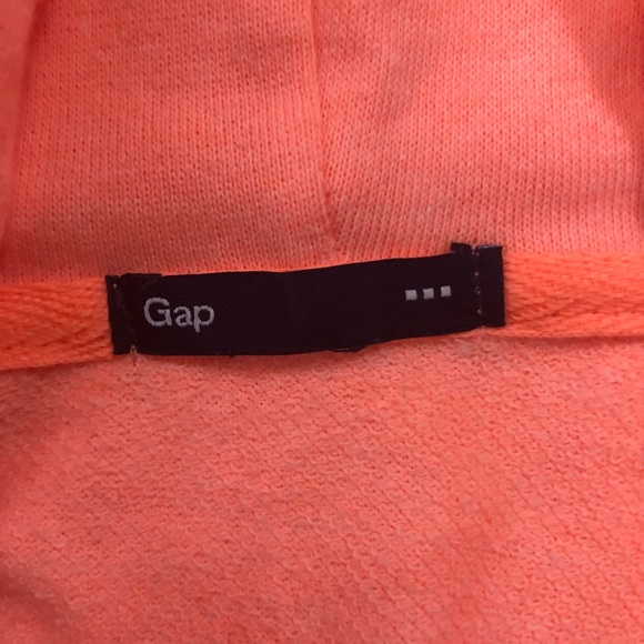 Gap women’s full zip jacket orange M - Picture 4 of 5